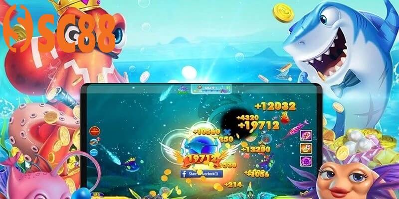 Hướng dẫn chơi bắn cá ăn xu tại SC88