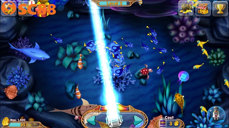 Bắn cá Ola SC88 có đồ họa sống động