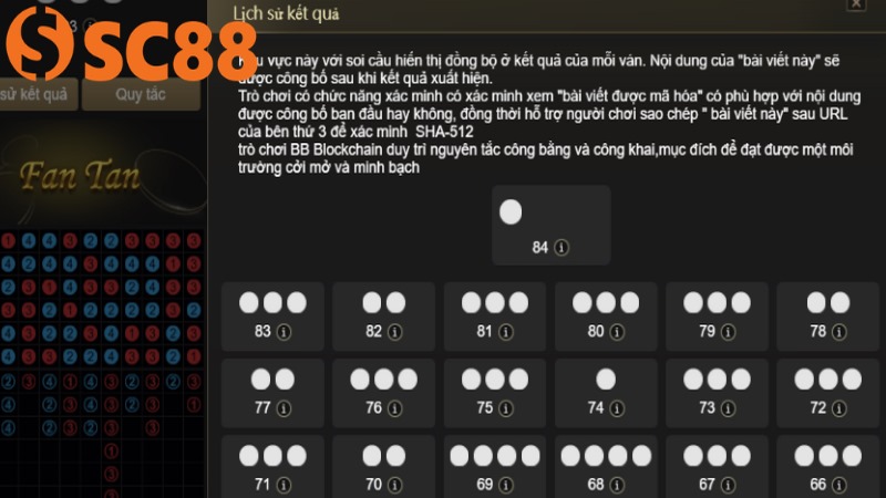 Soi cầu để xem chuỗi nào hiển thị dễ cược