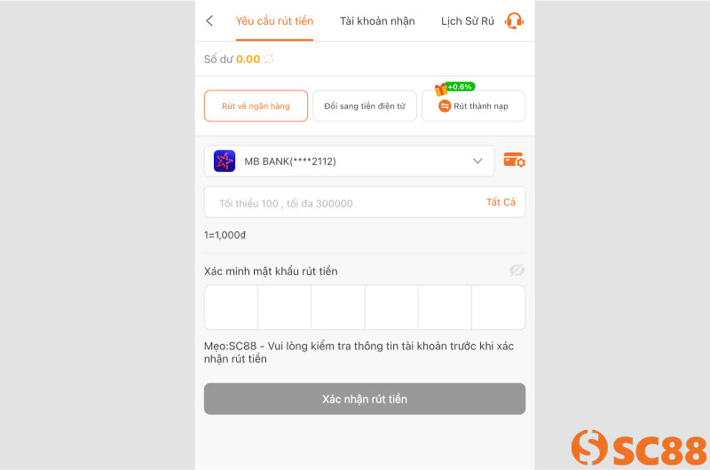 Hình thức rút về ngân hàng được đánh giá khá phổ biến